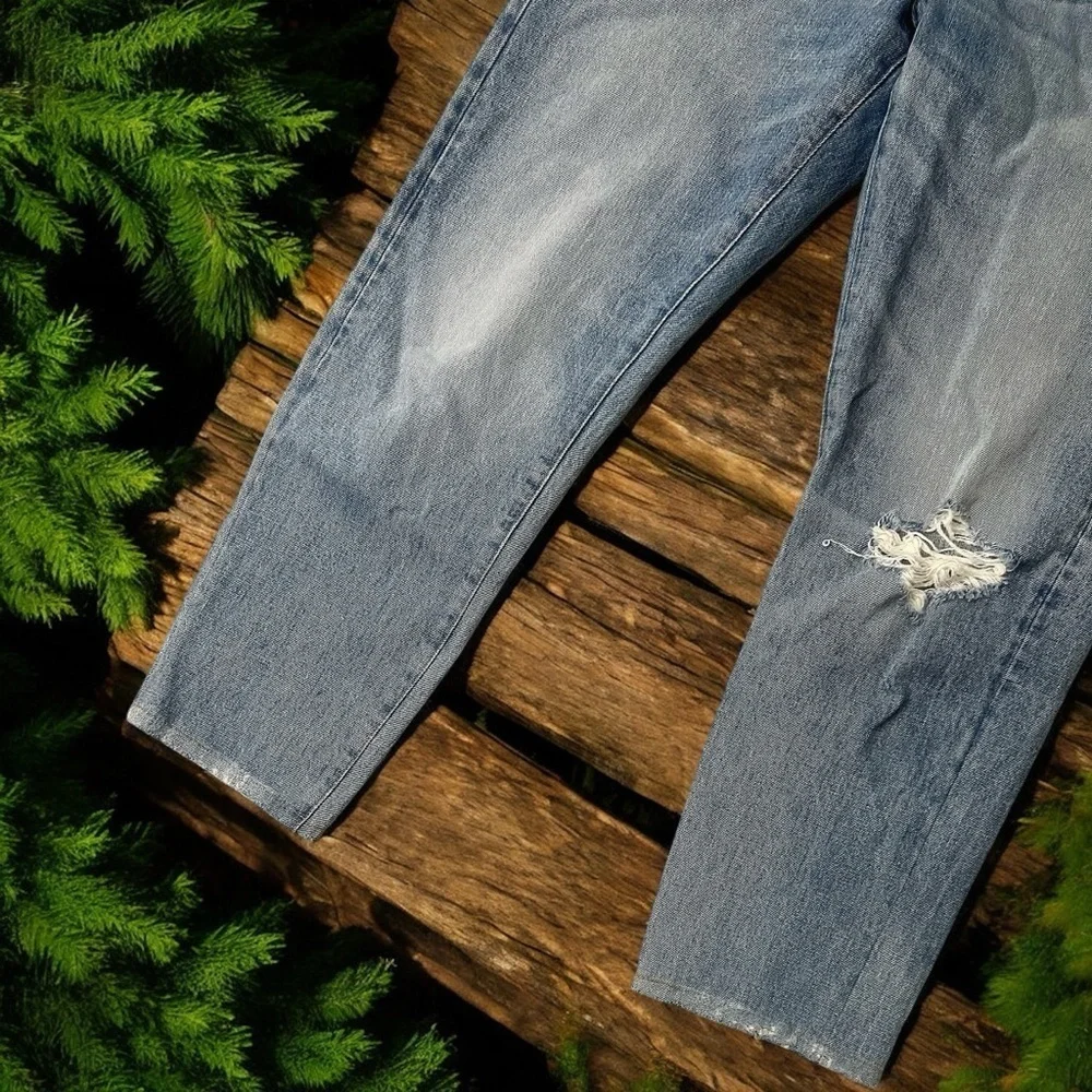 Madewell Rivet & Thread ‘Low-Rise Vintage Straight Jeans: Selvedge Edition’ 27